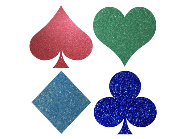 工藝、彩色玻璃微珠